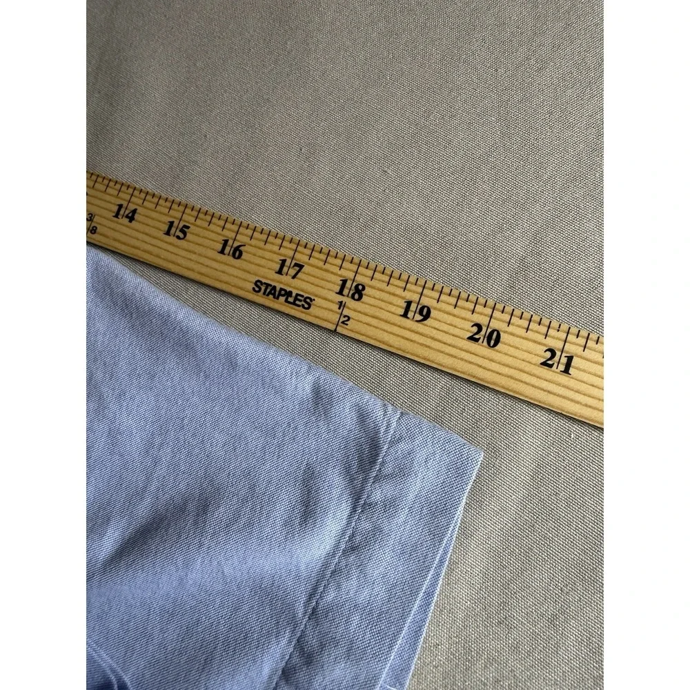 VINTAGE Polo Ralph Lauren Tyler Shorts Size 36 Blue 9 Inch Preppy Mens